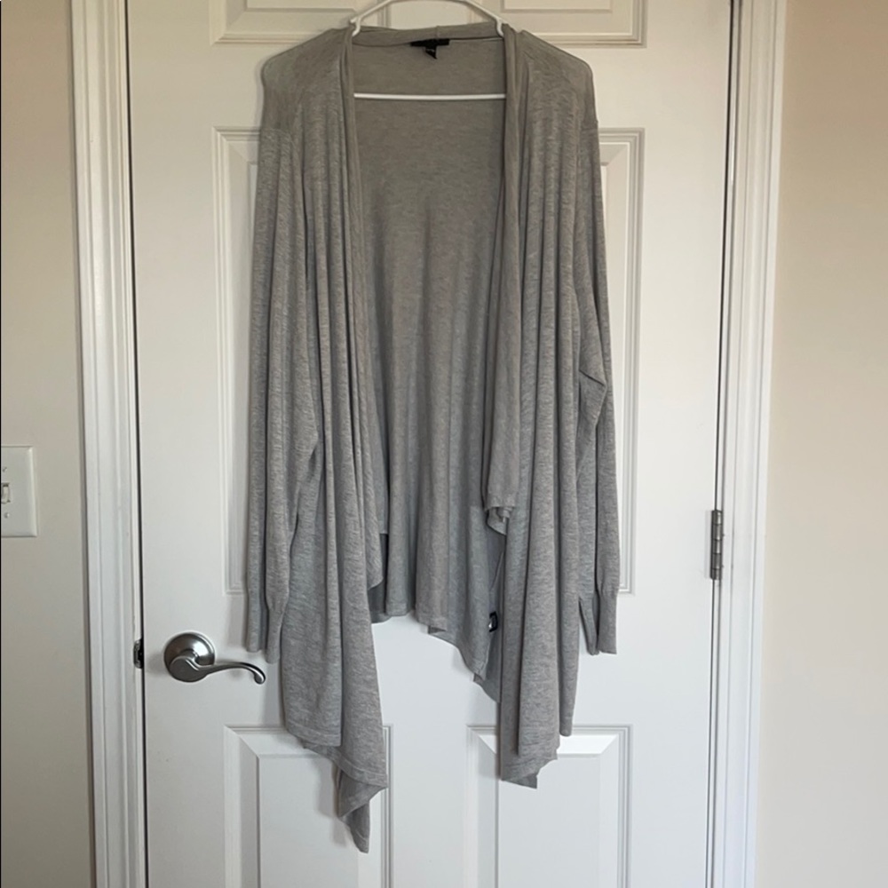 🤍 NWOT Lane Bryant Gray Cardigan